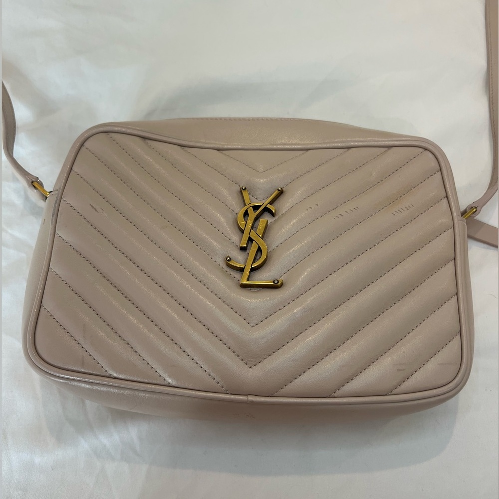 Saint Laurent Dark beige crossbody bag